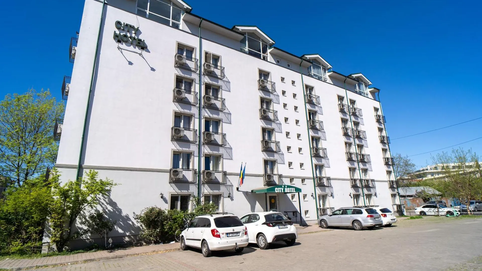 City Hotel Bucharest location
